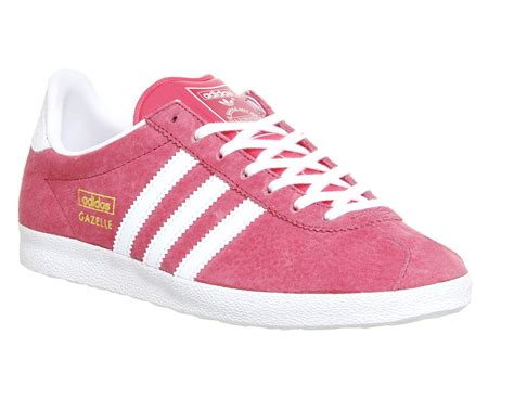 adidas pink gazelle sneakers